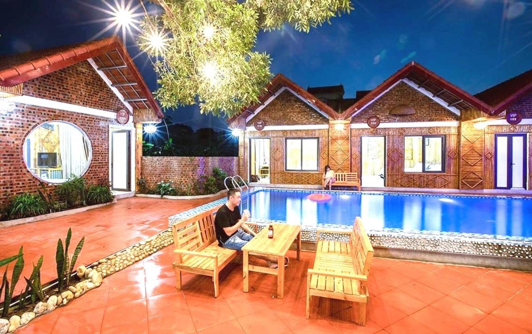 נין בין Tam Coc Charming Bungalow מראה חיצוני תמונה
